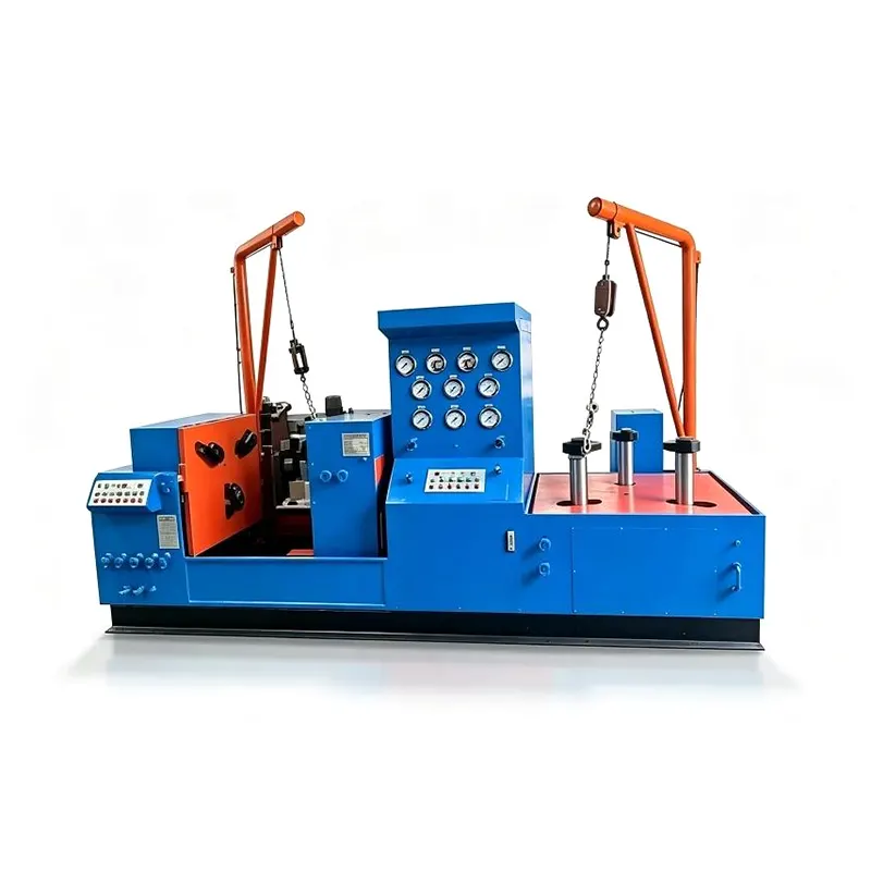 Banc d'essai hydraulique combiné de vanne papillon avec cadre de levage hydraulique