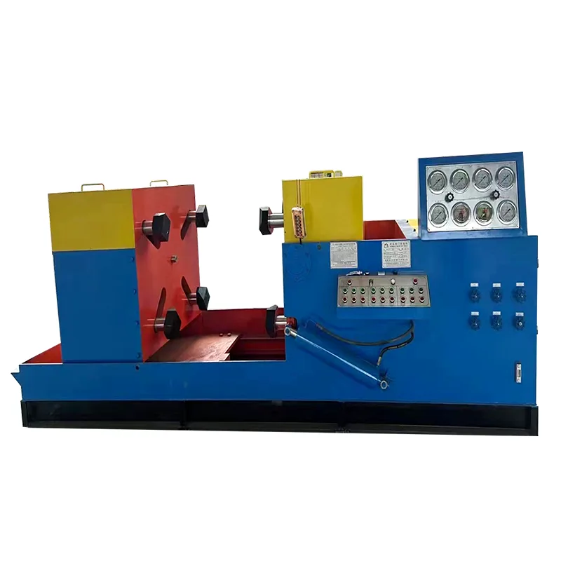 Banc d'essai moyen de valve de serrage de pince de mâchoire hydraulique DN300