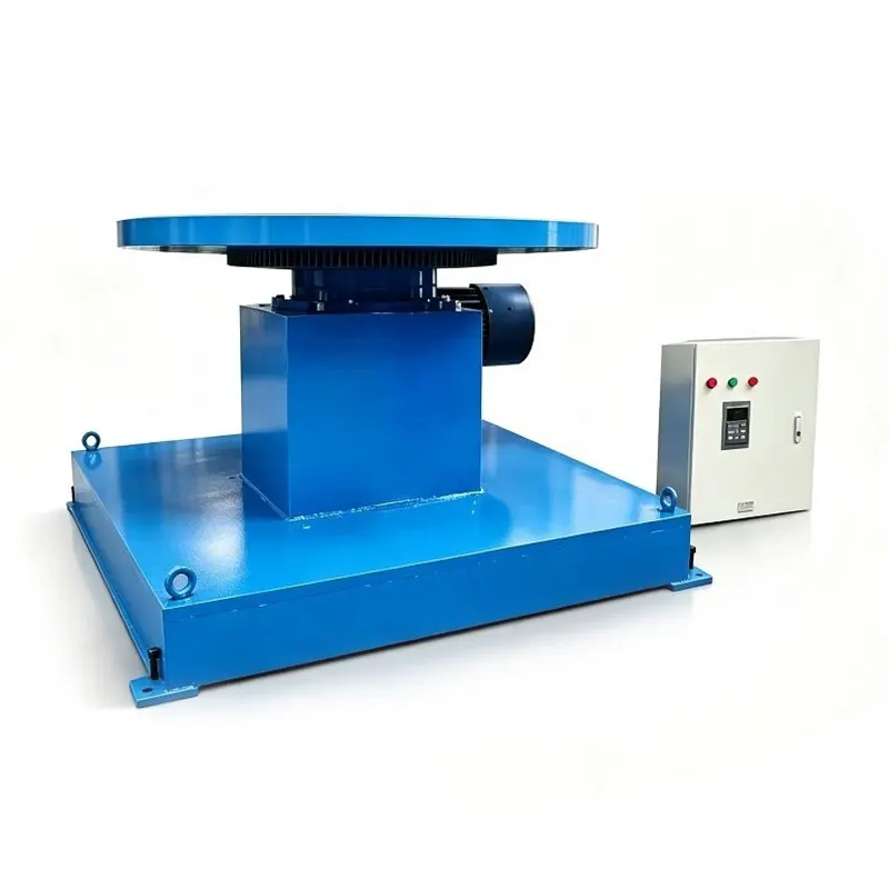 Table de travail rotative à vitesse variable DN800 pour le meulage de valves