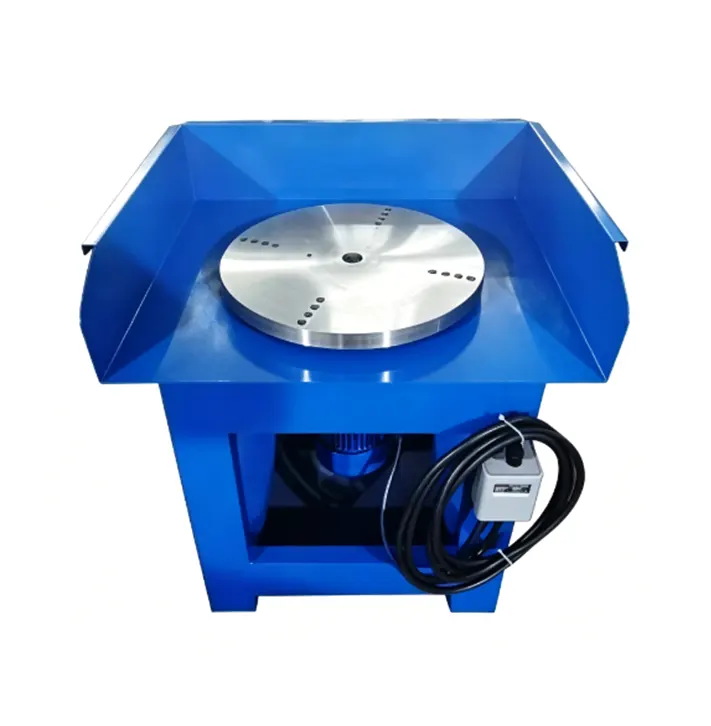 Table de travail rotative de rectifieuse de valves