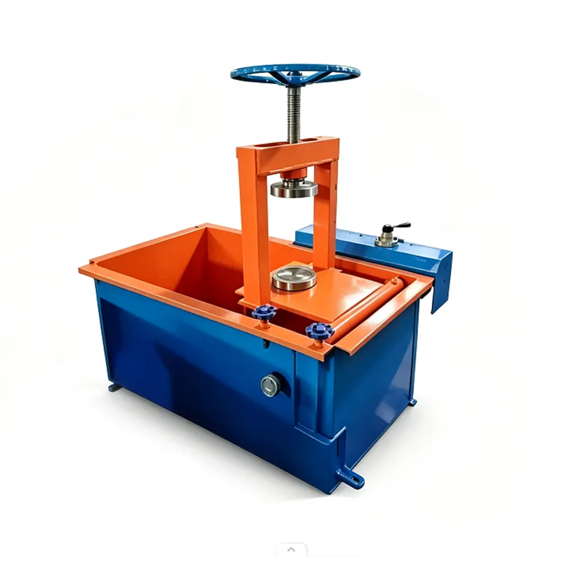 Machine manuelle verticale de test d'étanchéité à l'air de réservoir d'eau de vis